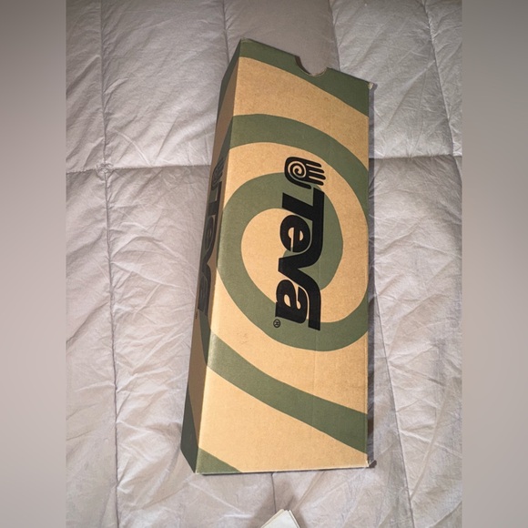 Teva Black and Yellow Women's Sandals - Picture 5 of 6